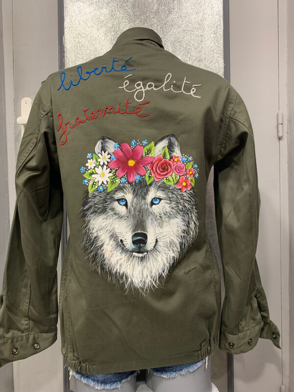 Veste L’atelier de Sardine loup