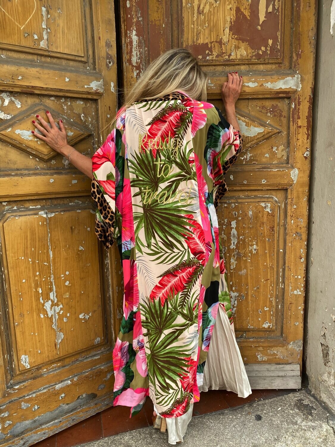 Kimono long Ready to travel FLEUR DE PIRATE