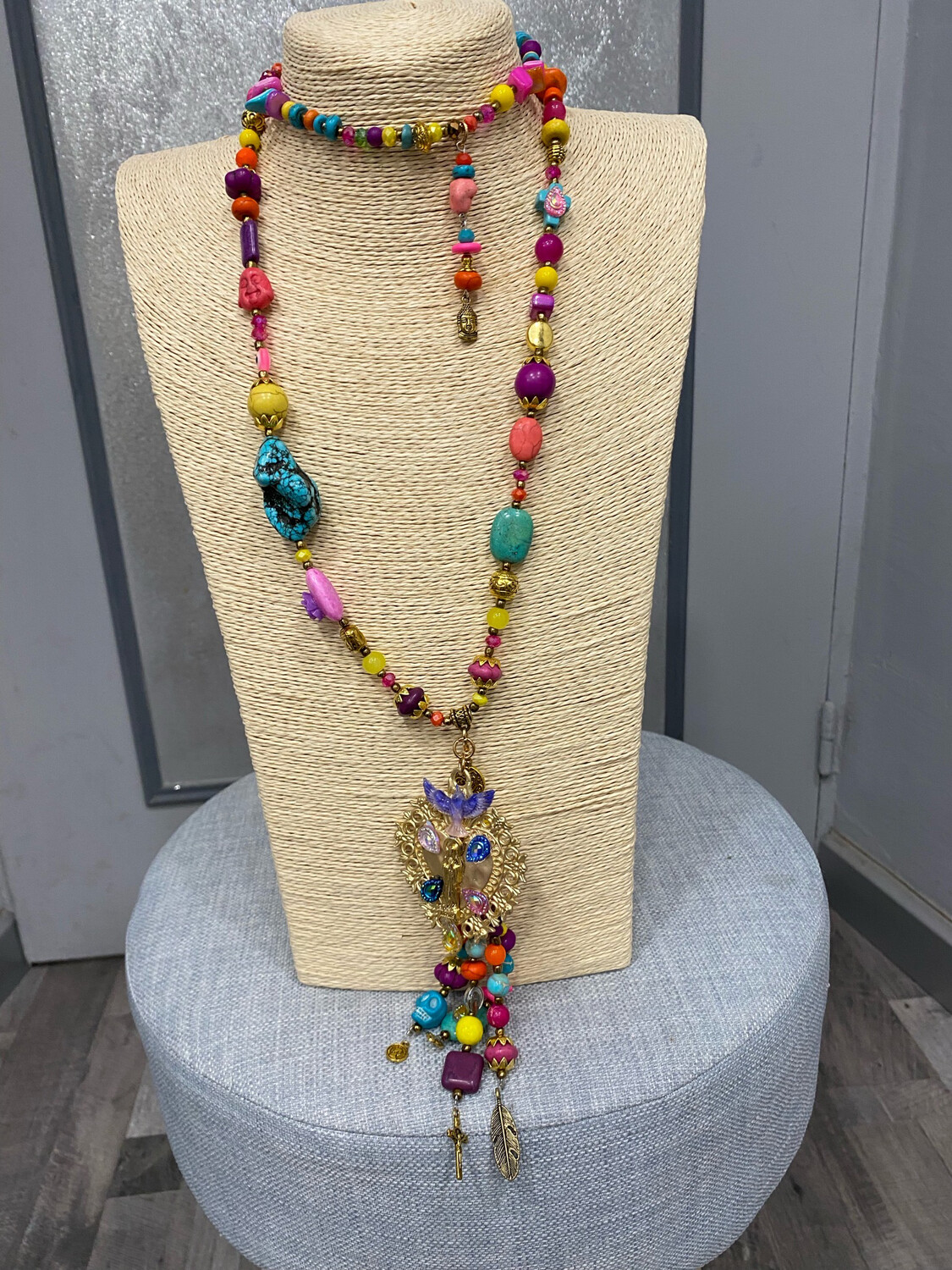 Sautoir t’as vue la vierge