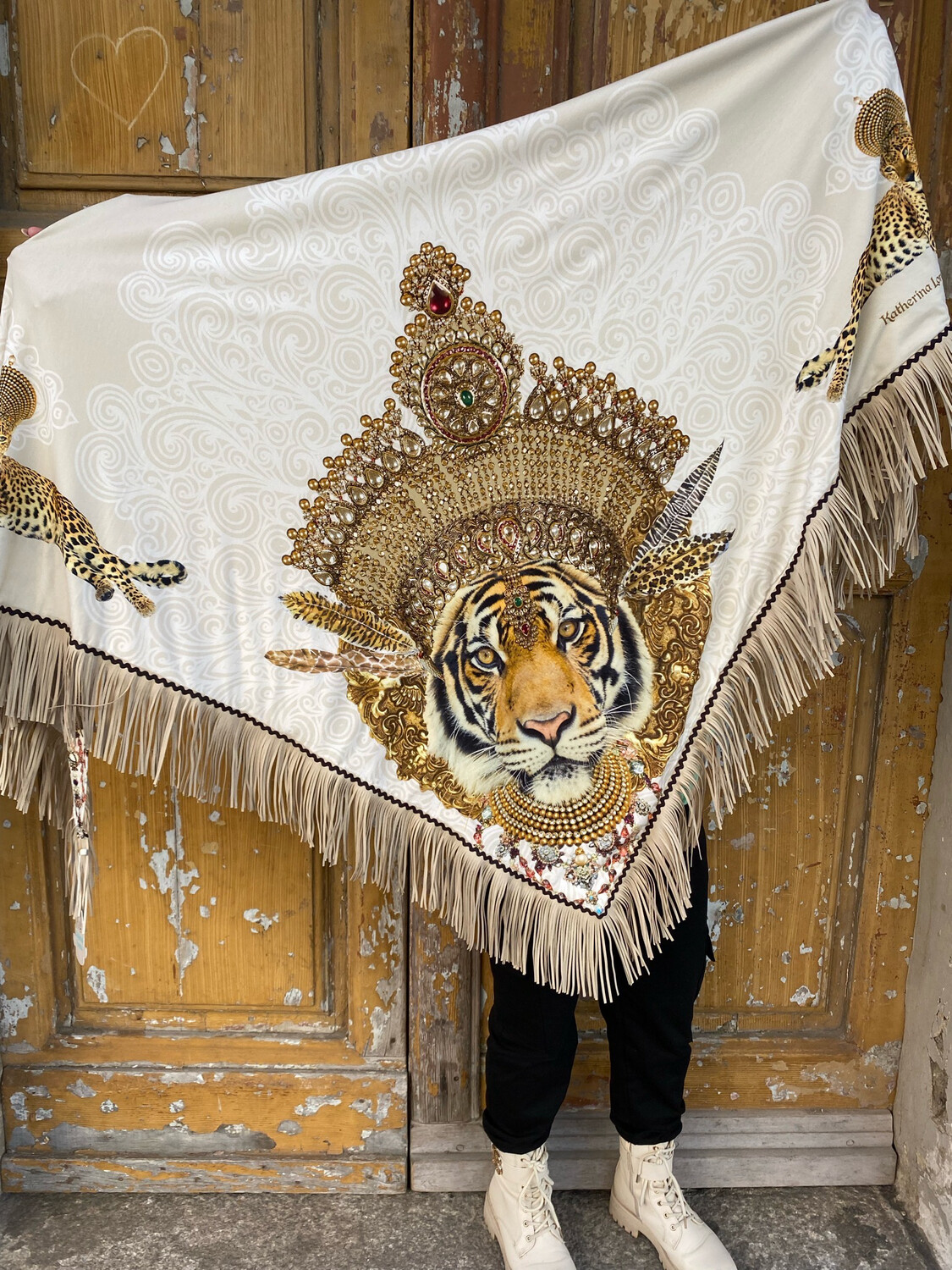 Le tigre écharpe katherina loretta