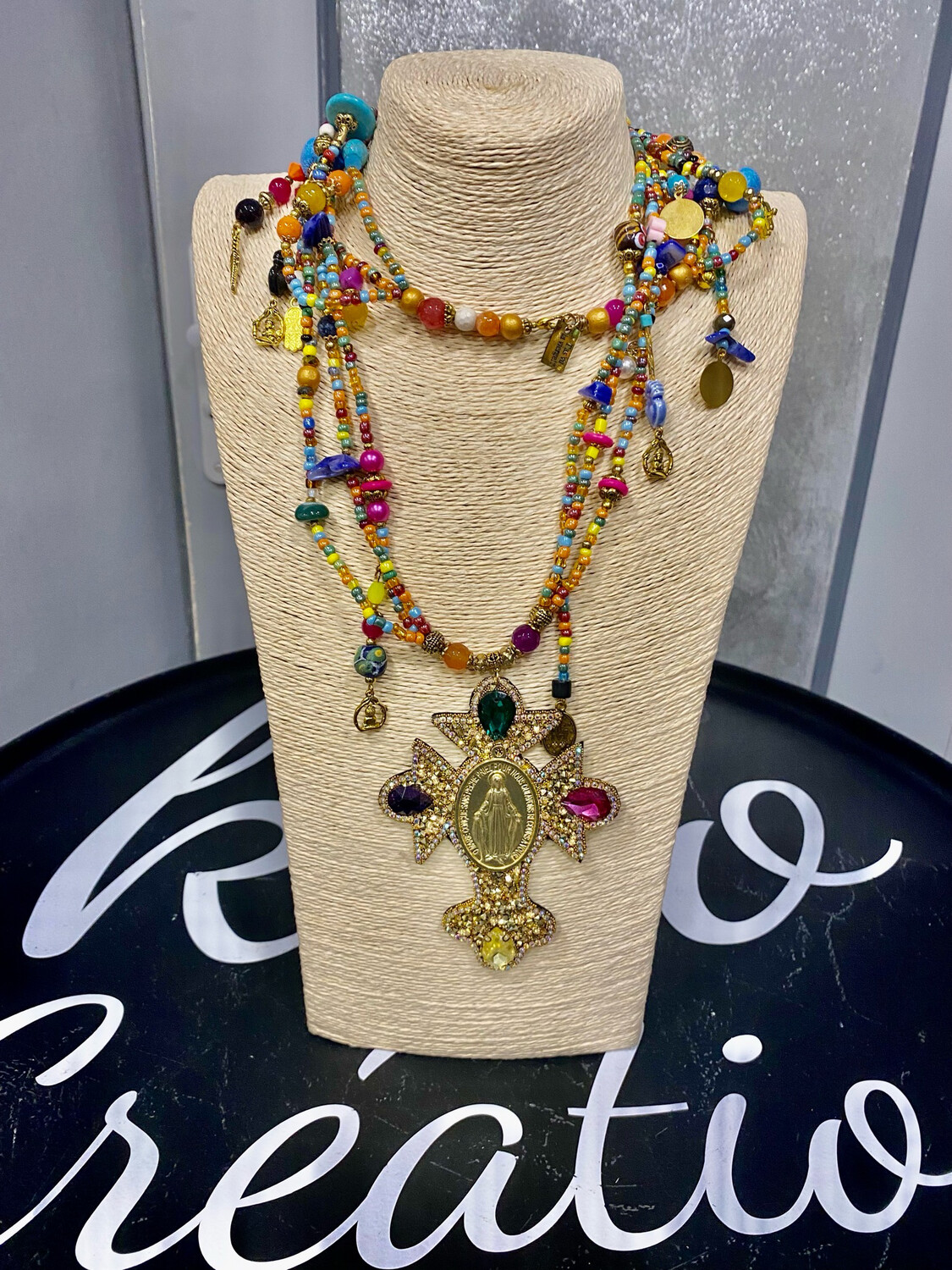 Sautoir t’as vue la vierge