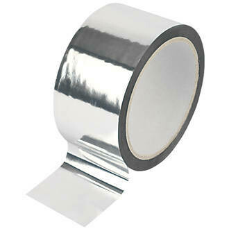 MULTI BUY - Silver Aluminium Foil Tape 48mm x 45M, 6 or 12 rolls.
PRICE INCLUDES DELIVERY!