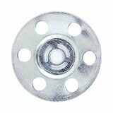 Metal Insulation Discs,  Zinc, 35mm, bag 100