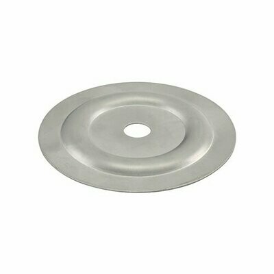 Large Metal Insulation Discs, Zinc, 70mm, bag 100