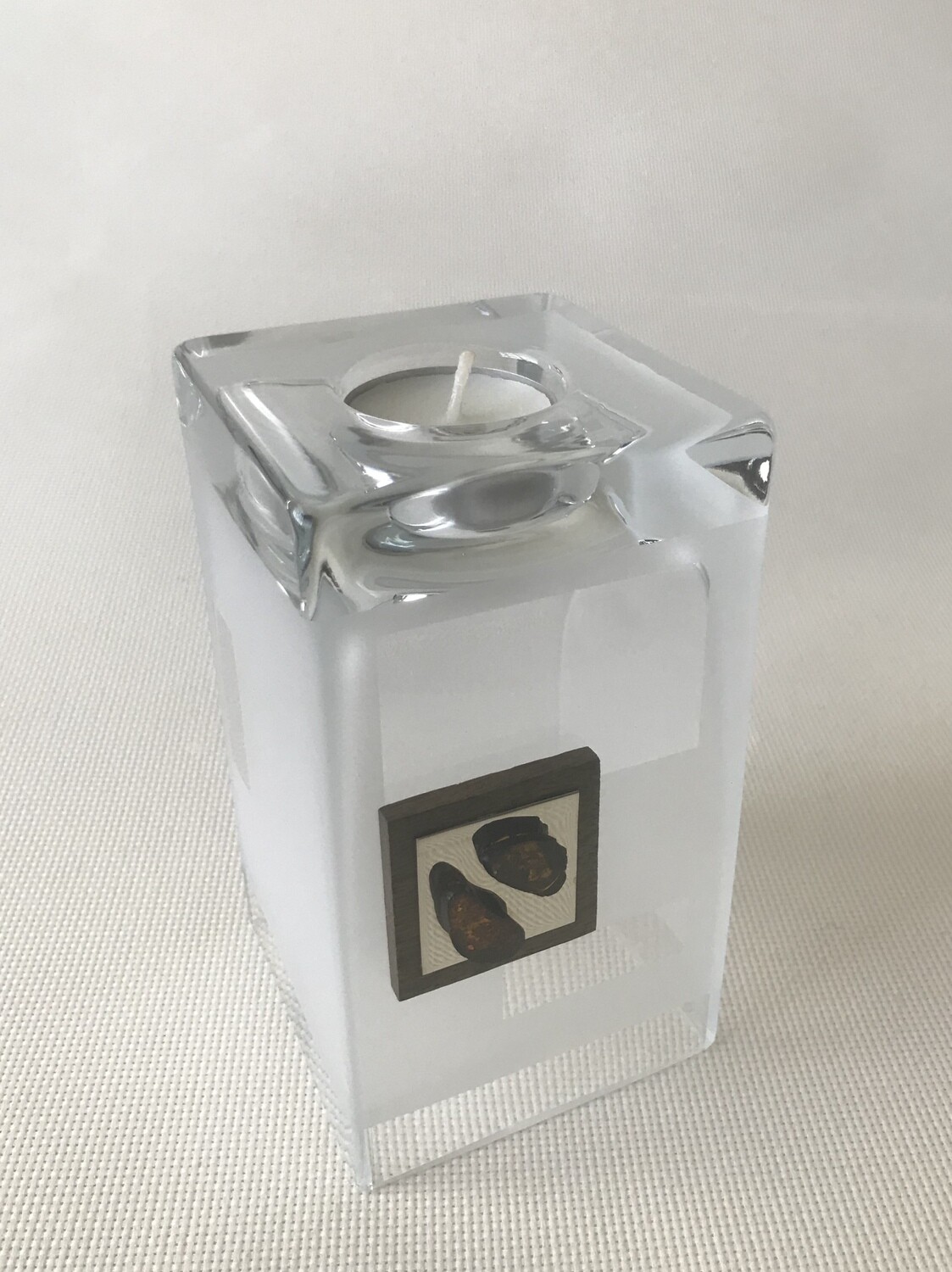 Glass Vase and Candle Holder
