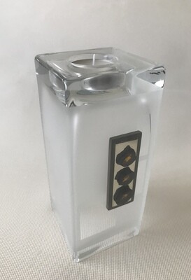 Glass Vase and Candle Holder