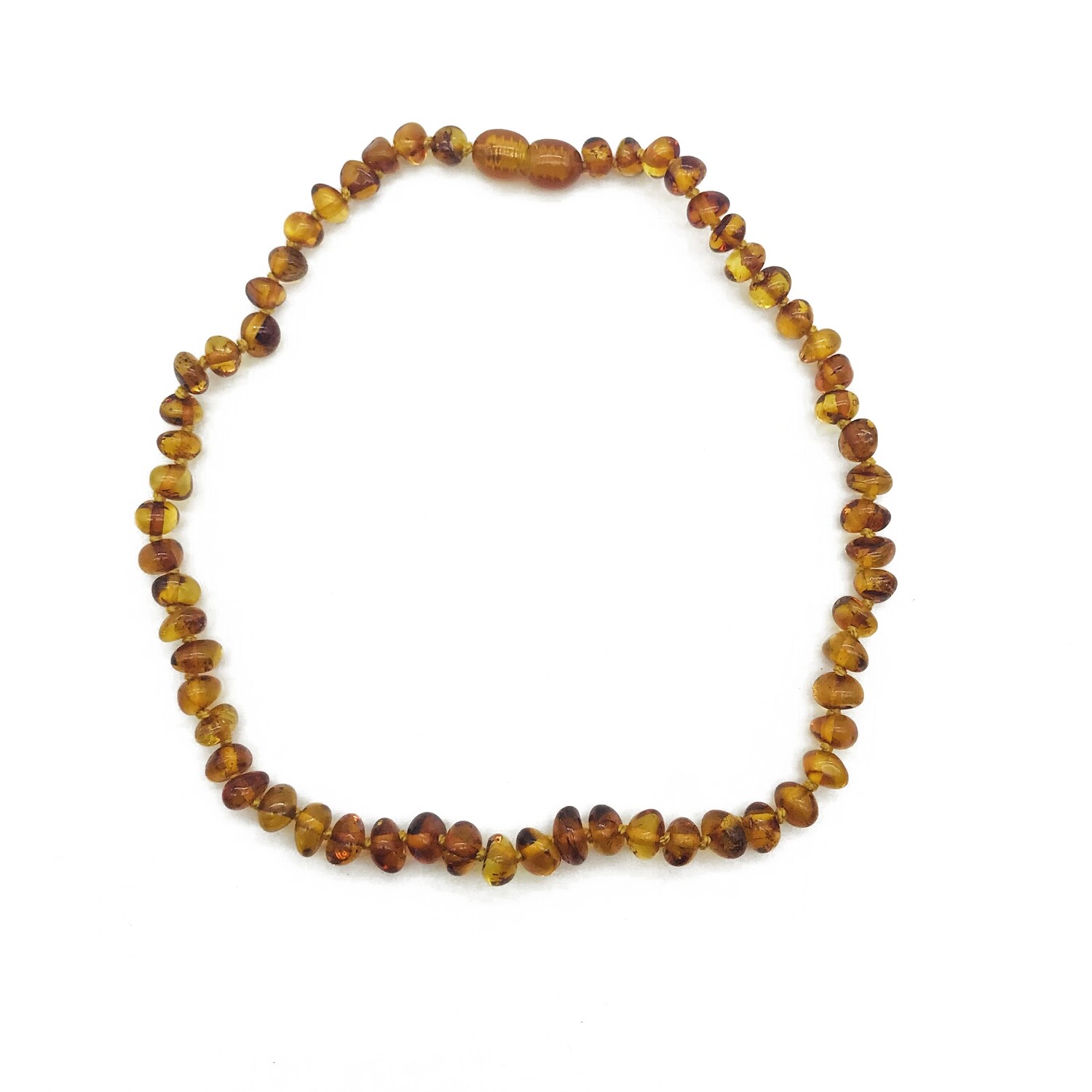 Cognac Baltic Amber Teething Necklaces