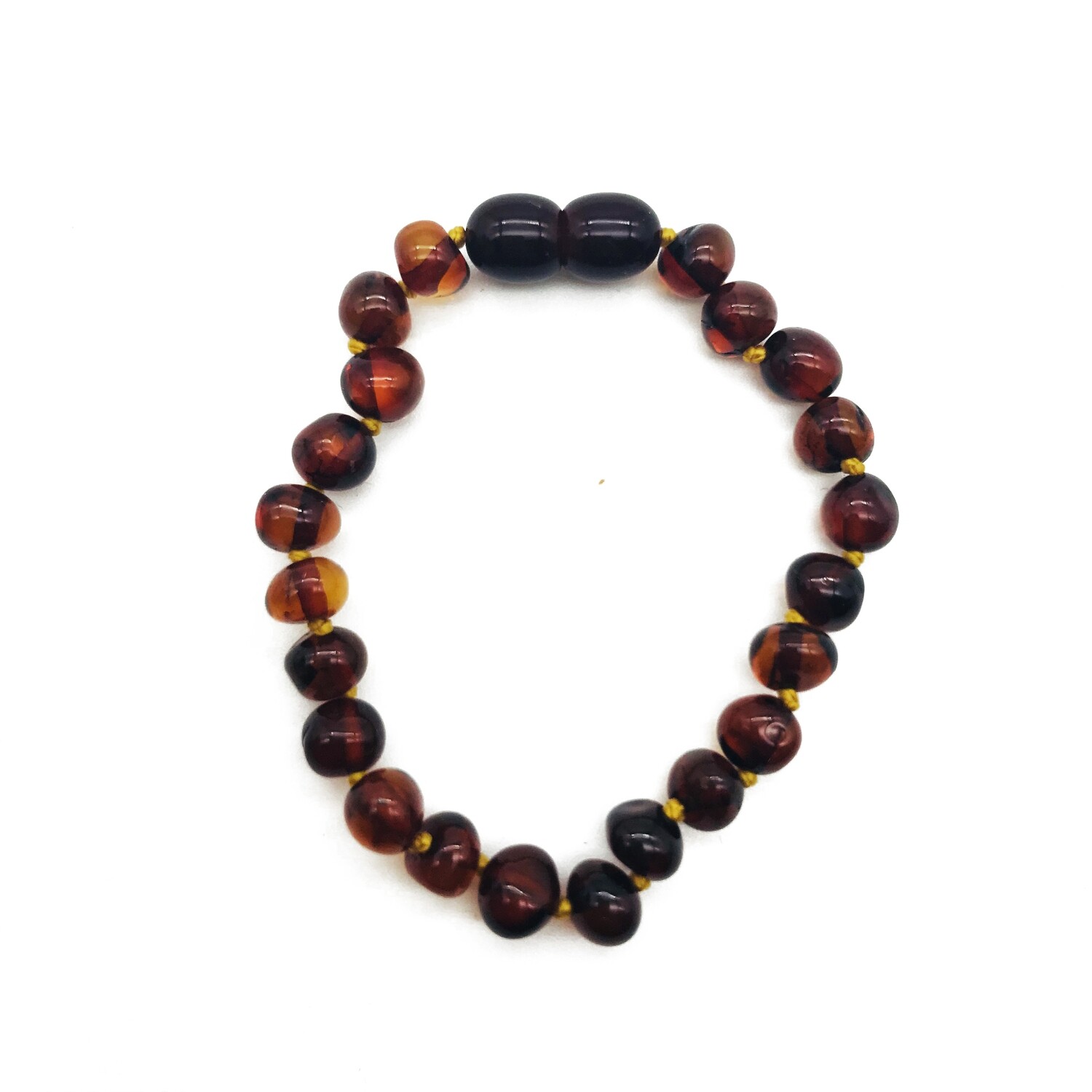 Cherry Baltic Amber Teething Anklet