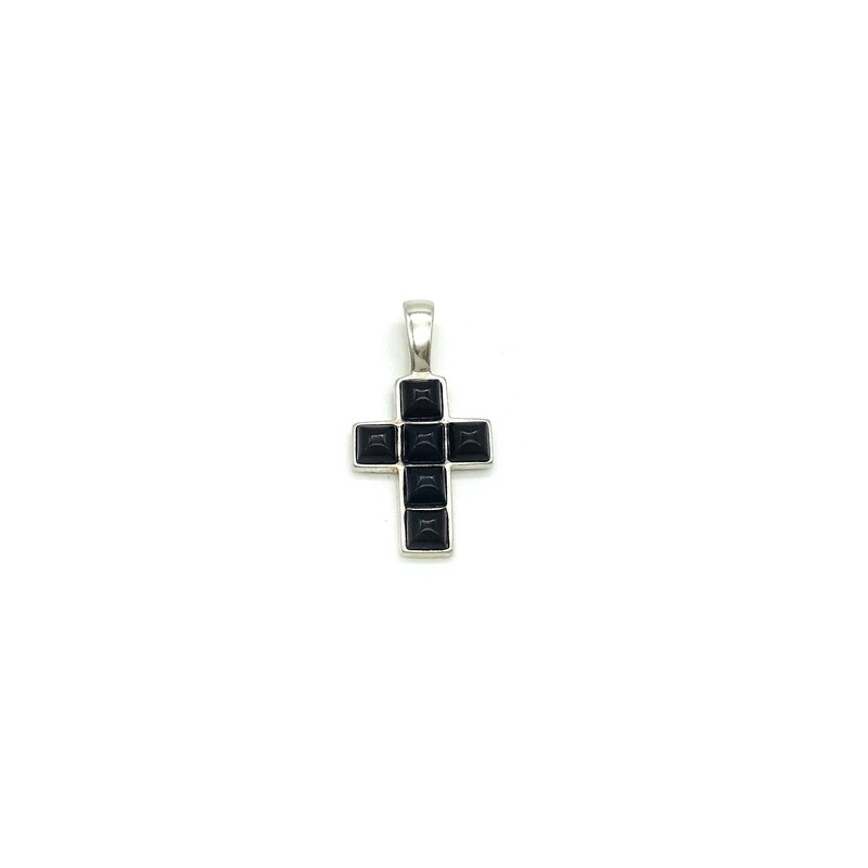 Silver and Amber Pendant