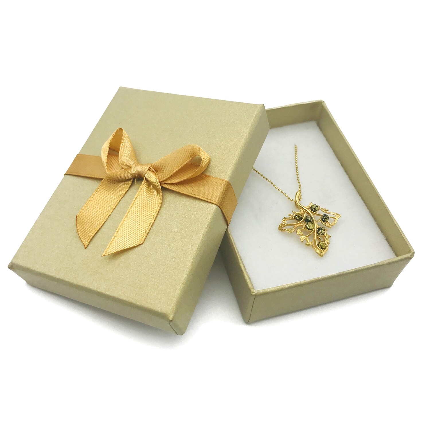 Silver and Amber Pendant