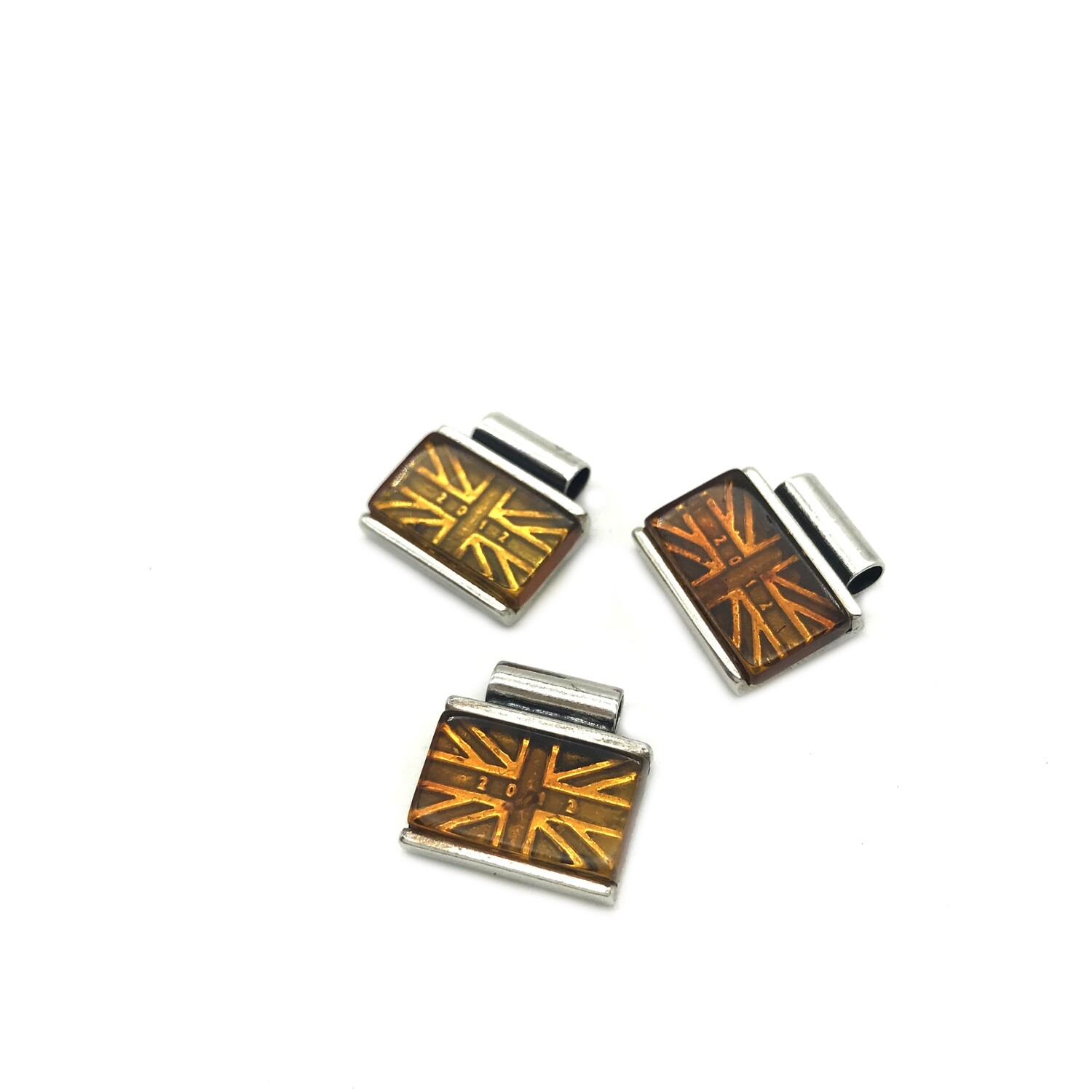 Silver and Amber Pendant