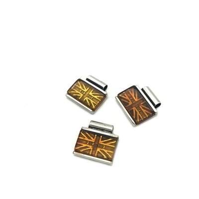 Silver and Amber Pendant