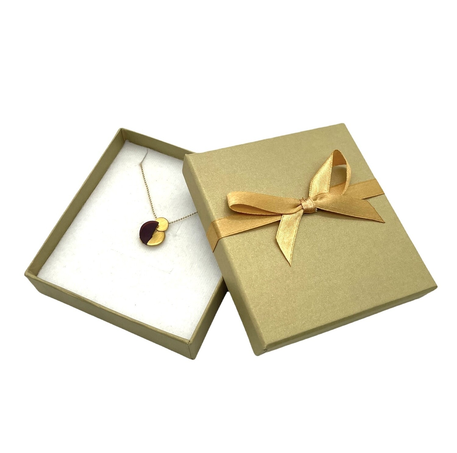 Silver and Amber Necklace