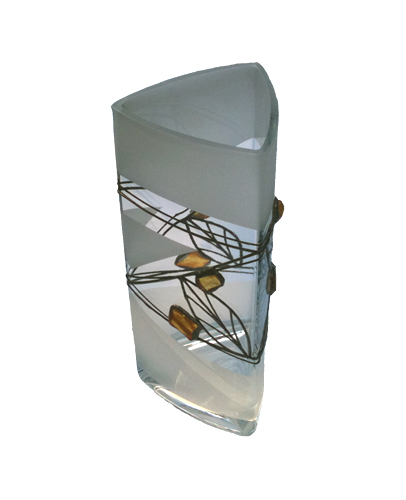 Glass vase