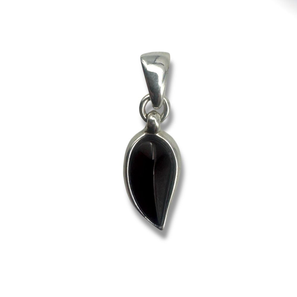 Sterling Silver Cherry Amber Pendant