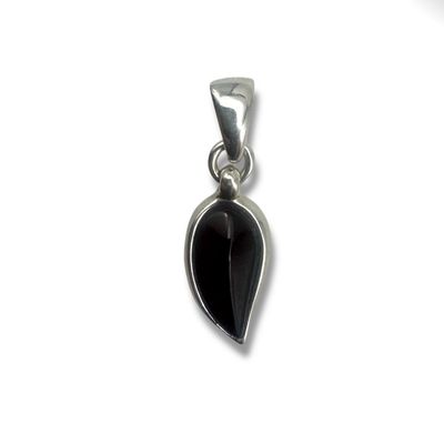 Sterling Silver Cherry Amber Pendant