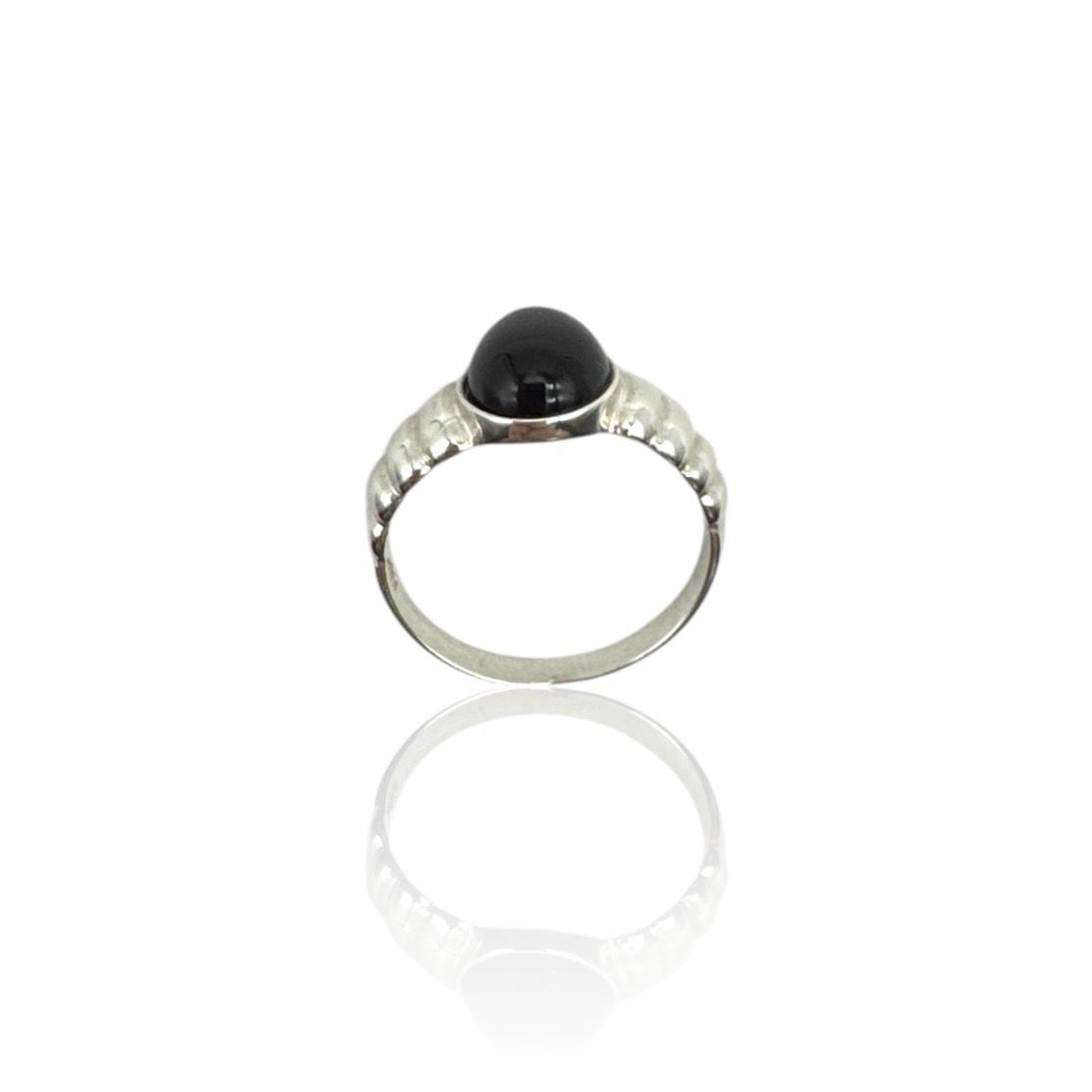 Sterling Silver Cherry Amber Ring