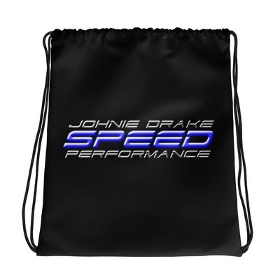 Johnie Drake Speed Performance Drawstring bag