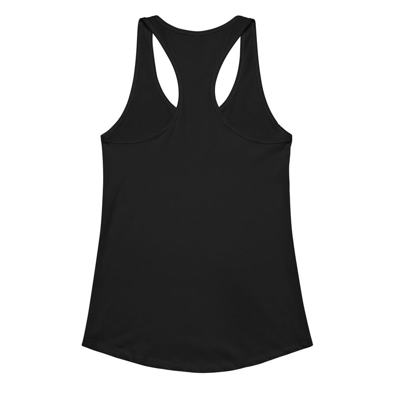 JDSP Lightning women’s fitted racerback tank top