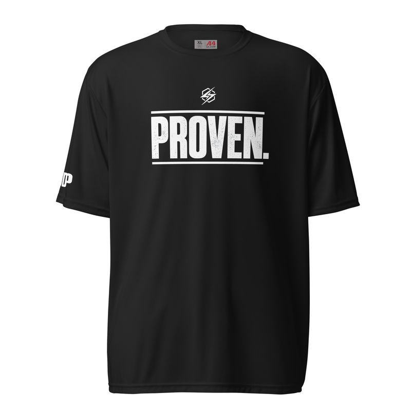 PROVEN Performance Tee (Black/White)