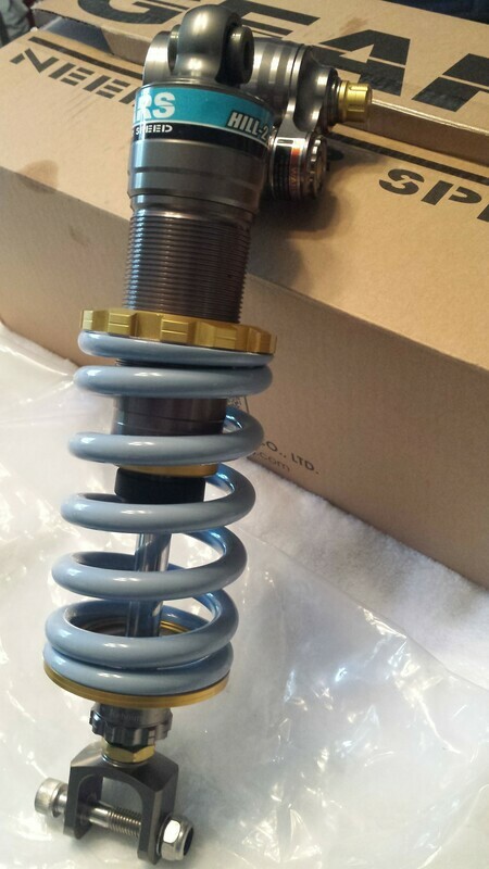 SV1000 2003- 2007 Fully Adjustable Shock: Brand News Gears Suspension with Compression Control and Rebound on Clicker Control and Ride Height Control SV1000 2003- 2007 Fully Adjustable Shock: Brand News Gears Suspension with Compression Control and Rebound on Clicker Control and Ride Height Control
