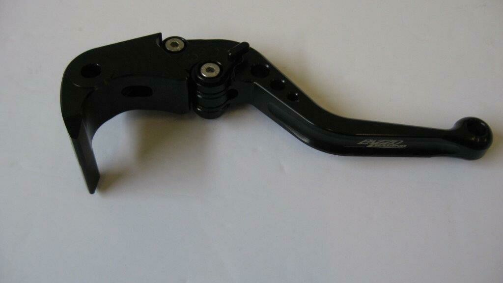 Pazzo Black Shorty Adjustable Brake Lever for SVRP Aftermarket Nissin Radial Master Cylinders