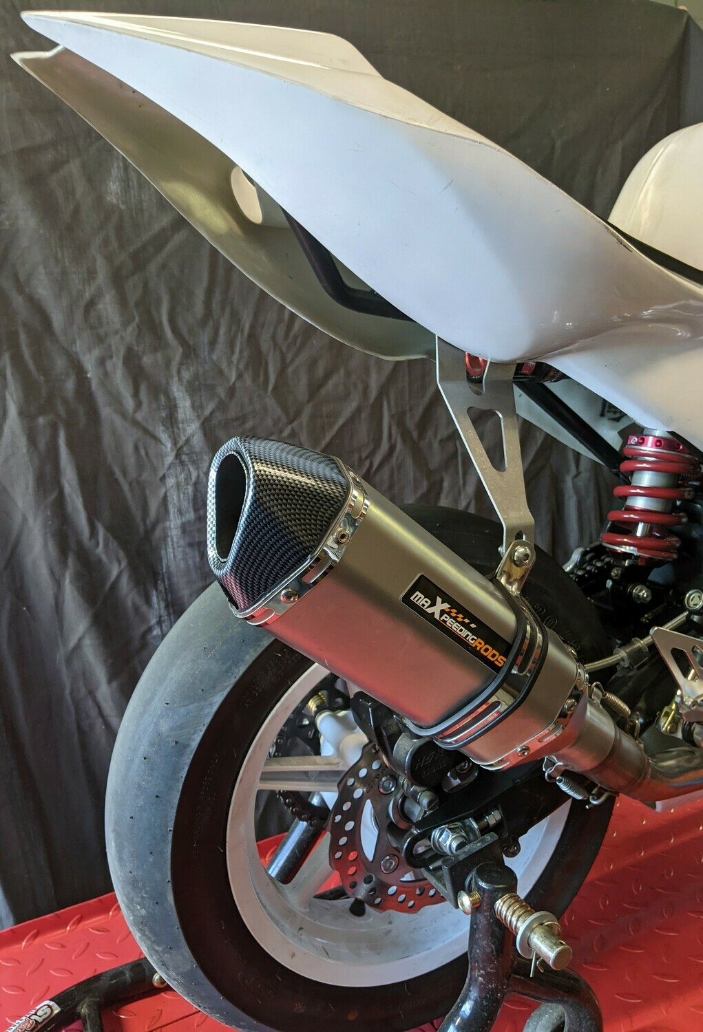 KAYO ...New Generation; MiniGP MR150R Full Race Exhaust 2017 - 2022 Made in the USA Exhaust System.....