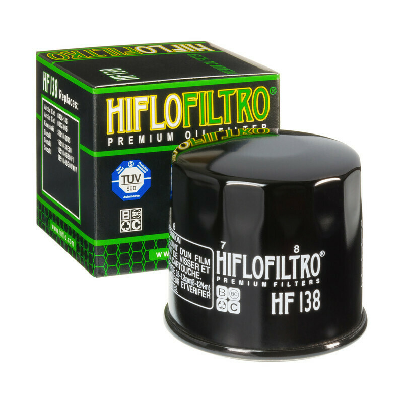 SV650 and SV1000 Hi Flo #138 High Performance Oil Filter