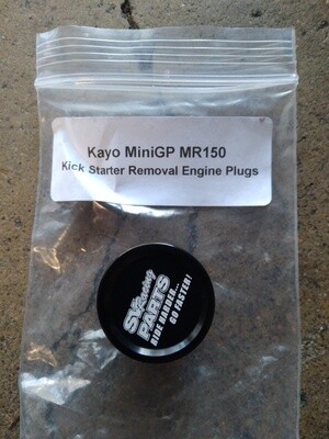 KAYO MiniGP MR150R Black Kick Starter Plug