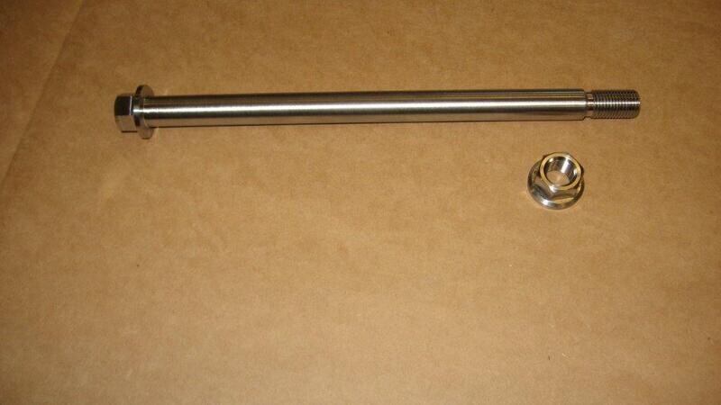 KAYO MiniGP SVRP Titanium Swing Arm Bolt and Titanium Nut