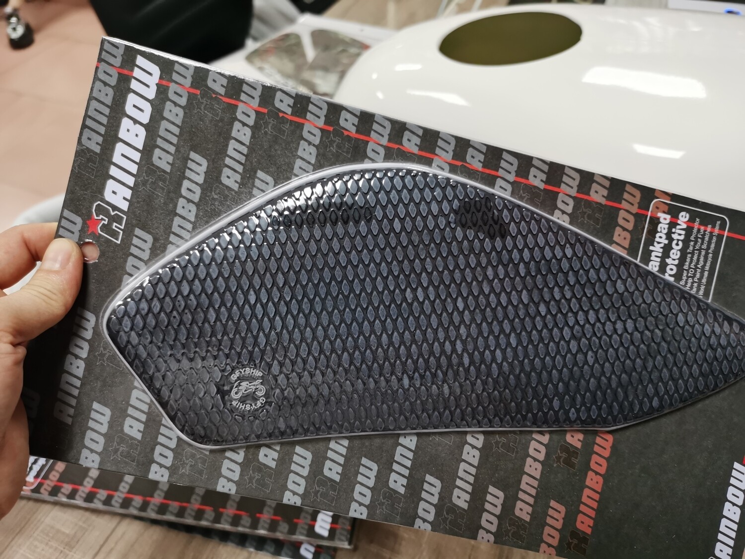 KAYO MiniGP MR150R TechSpec Tank Pads set
