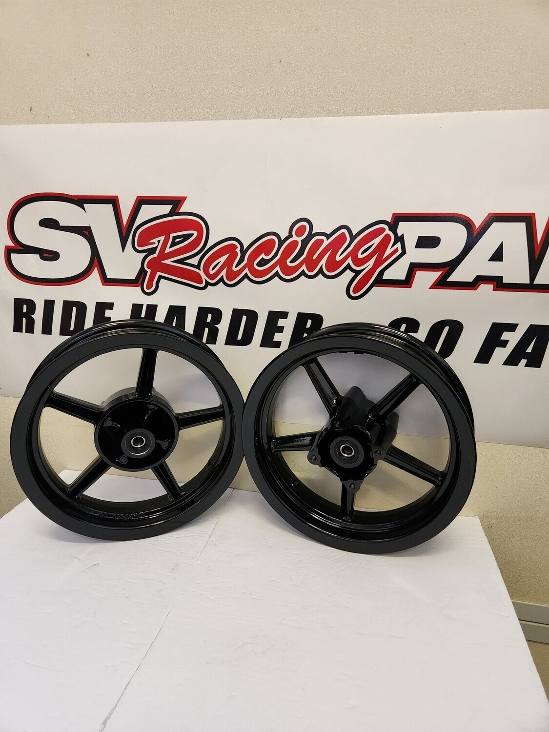 KAYO - SVRP Sets of Black MiniGP Wheels for MR150R: 2.5