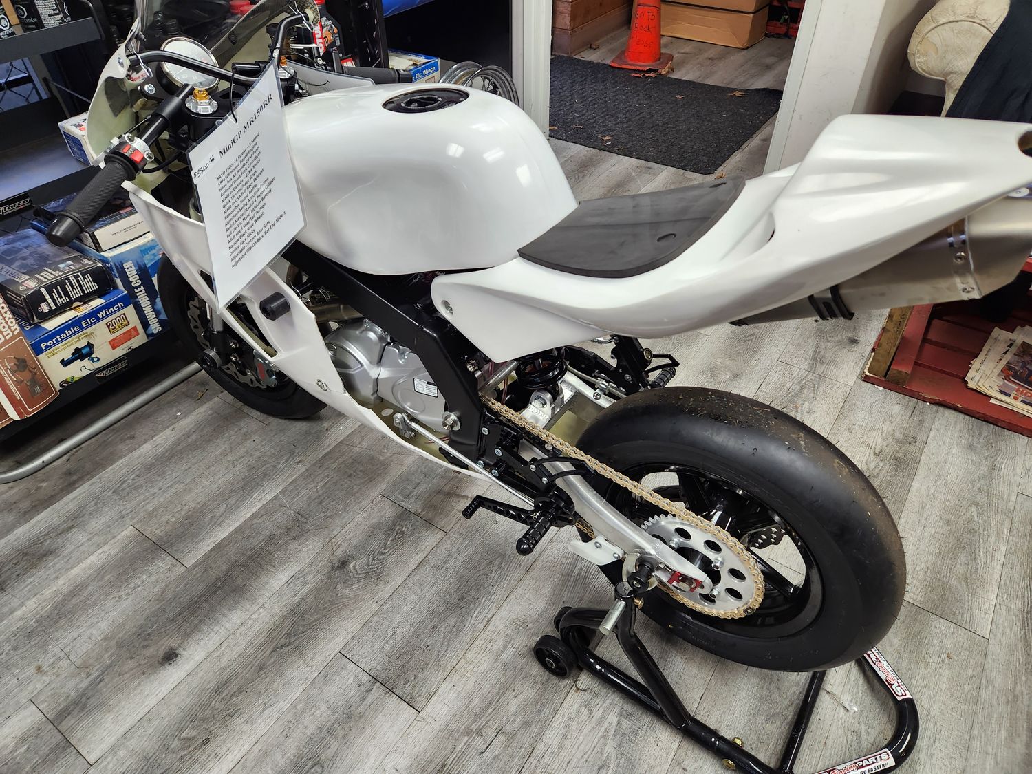 KAYO MiniGP - Rear Race Stands by SV Racing Parts - Spring Special