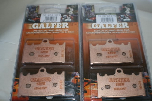 Galfer SV1000 HH Sintered Complete Front Brake Pads Set