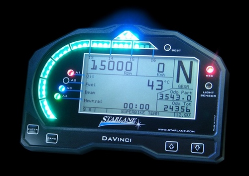 StarLane DaVinci Digital Dashboard