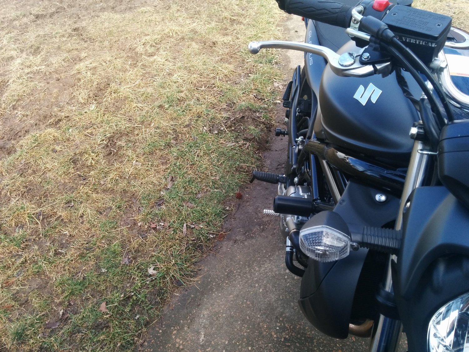 CNC Aluminum Kickstand Pad For Suzuki SV650 Gladius Velospeed