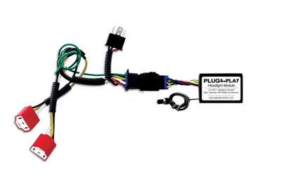Plug & Play™ Headlight Module with Dual H4 Harness for SV650 Combo from Signal Dynamics