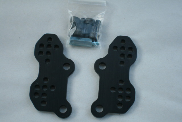Suzuki SV650 SV650s 1999 - 2016 Adjustable Rear Set Riser Plates