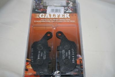 Galfer SV650 Black Organic Brake Pads