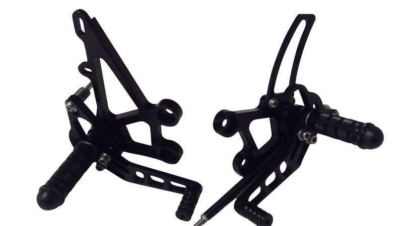 Suzuki SFV650 Gladius Custom CNC Machined Rear Sets