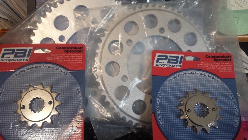 DL1000 Vstrom 525 Chain and Sprocket Combination