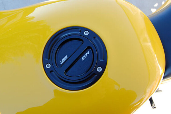 3 Hole Keyless Gas Cap; SFV 650 Gladius Models and 2017 - 2025 Gen 3 SV650 models