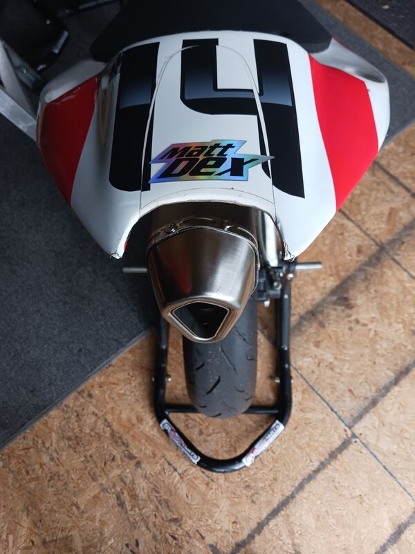 KAYO MiniGP MR150R Full System - Undertail - Race Exhaust - Made in the USA - fits 2017 - 2025 models - Blow Out Price - Bolt On Ready.