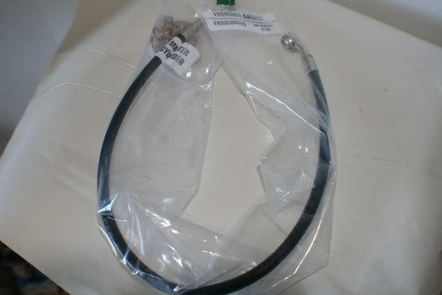 Galfer 2012 and Newer DL650abs Black SS Top Front Brake Line Kits