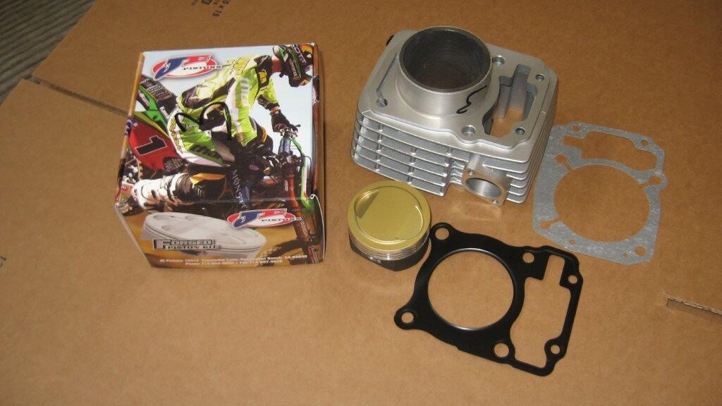 KAYO - Made in the USA MiniGP MR150RR 58mm -True 150cc 12.5:1 High Compression Piston Kit