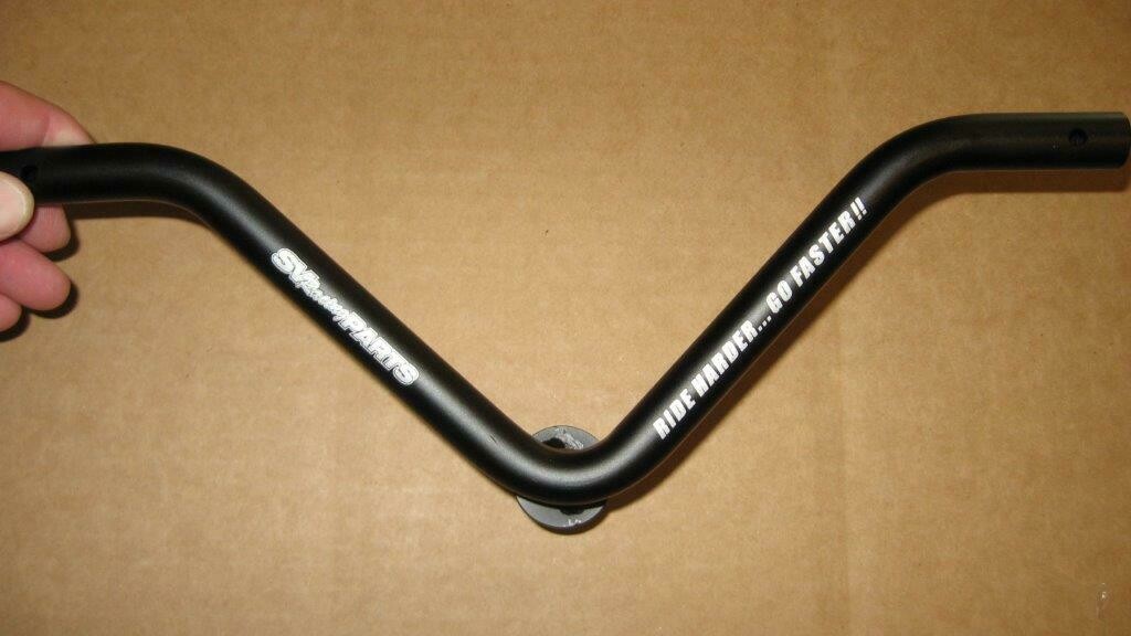 KAYO MiniGP MR150R -2016 - 2023 - Black Lightweight Aluminum -Race - Upper Fairing Stay