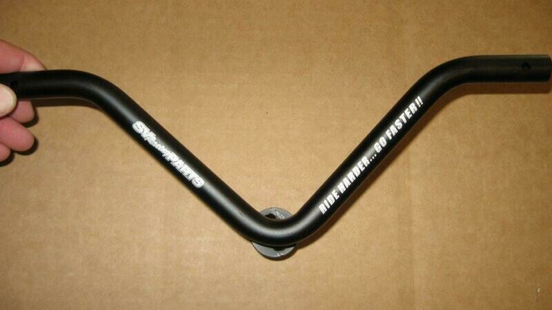 KAYO MiniGP MR150R -2016 - 2023 - Black Lightweight Aluminum -Race - Upper Fairing Stay