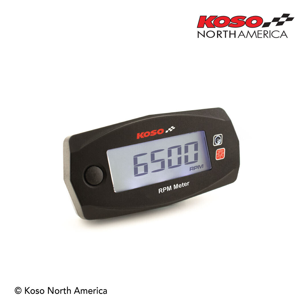 KAYO MiniGP MR150R KOSO Mini 4 Tach with Digital RPM Read Out KAYO MiniGP MR150R KOSO Mini 4 Tach with Digital RPM Read Out