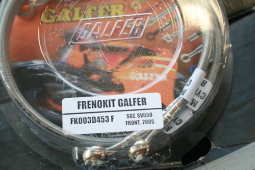 Galfer Black SS SFV Gladius Rear Brake Lines
