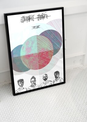 POSTER : AQUARELL MOON EDITION DIN A2